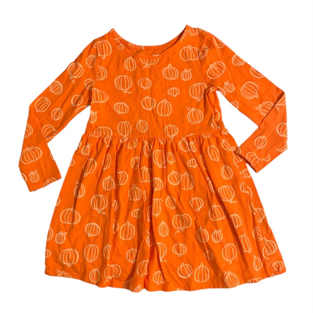 Little girls pumpkin Dress
